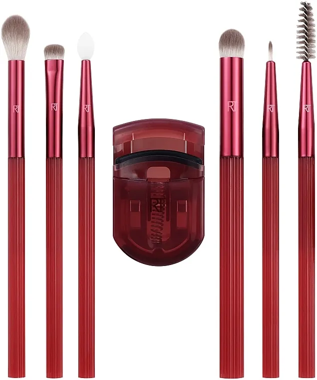 Real Techiques Solar Power Molten Metallic Eye Set Set četkica za šminkanje