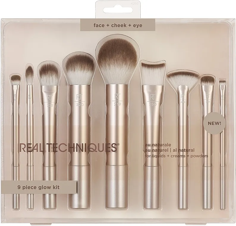 Real Techniques Au Naturale Makeup Brush Kit Set četkica za šminkanje
