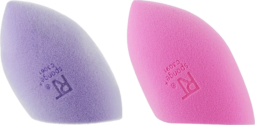 Real Techniques Chroma Miracle Complexion Sponge &amp; Miracle Powder Sponge (sponge/2pcs) Set