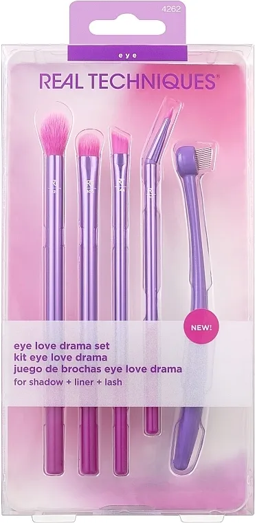 Real Techniques Eye Love Drama Makeup Brush Kit Set četkica za šminkanje očiju