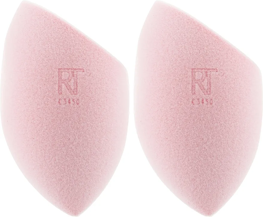 Real Techniques Miracle Complexion Powder Sponge (sponge/2pcs) Set spužvica