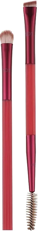 Real Techniques Solar Power Smolder Eye + Brow Duo Set četkica za šminkanje očiju