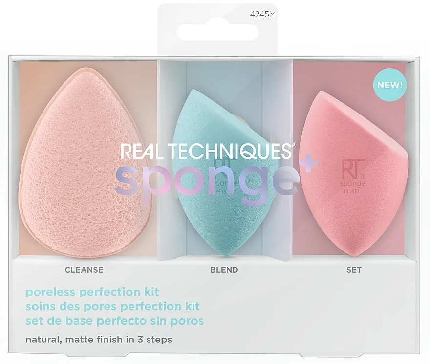 Real Techniques Sponge (sponge/3pcs) Set