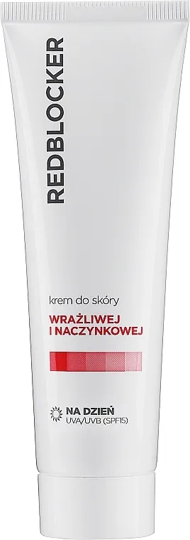 RedBlocker Day Redness Reducing Moisturiser with Natural Green Pigments SPF 15 Dnevna krema za lice