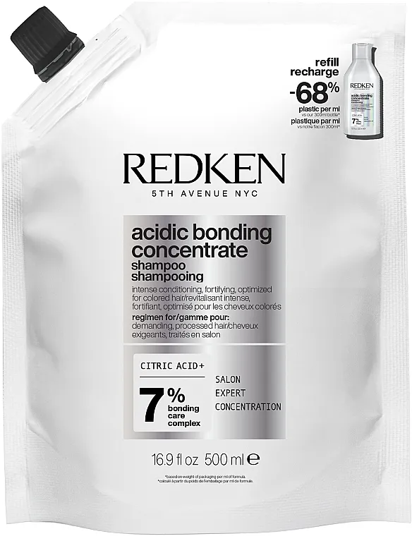 Redken Acidic Bonding Concentrate Shampoo Intenzivni regenerativni šampon za hemijski oštećenu kosu (zamenski uložak)