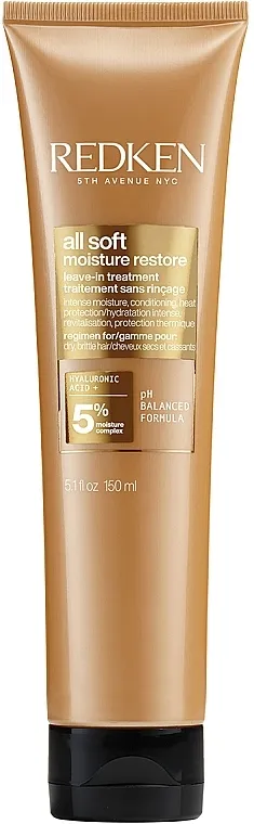Redken All Soft Moisture Restore Leave-In Treatment Hidratantni regenerator za kosu