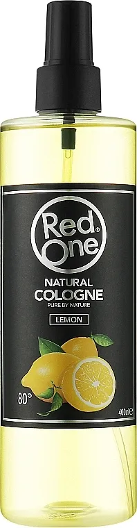 RedOne After Shave Natural Cologne Spray Lemon Poprskajte kolonjsku vodu nakon brijanja