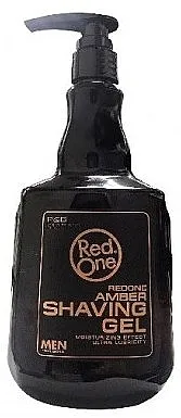 RedOne Amber Moisturizing Effect Shaving Gel Gel za brijanje