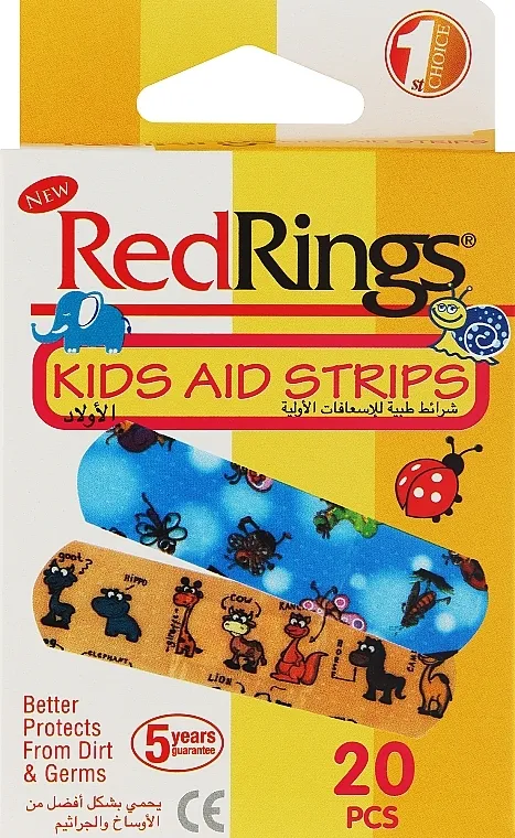 RedRings Kids Aid Strips Flasteri za decu, 20 kom.