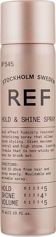 REF Hold &amp; Shine Spray Lak za kosu s dvostrukim djelovanjem