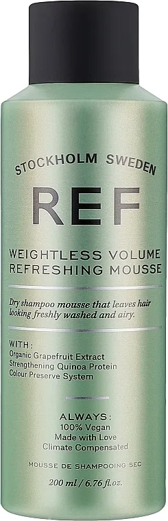 REF Weightless Volume Refreshing Mousse Šampon-mousse za kosu