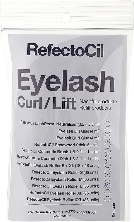 RefectoCil Eyelash Perm Valjci za kovrče (L)