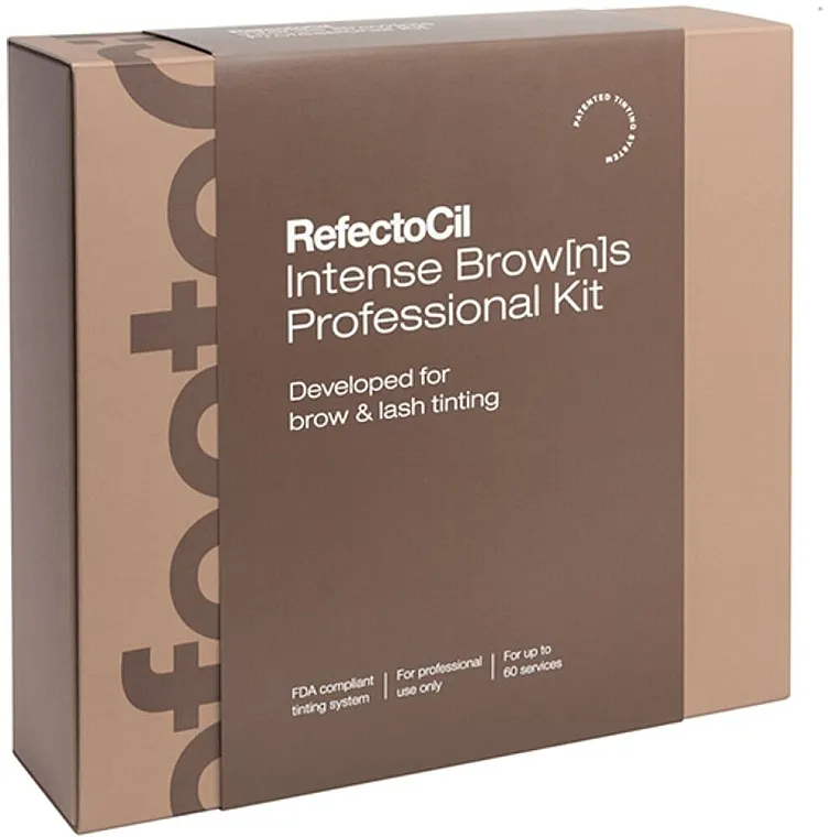 RefectoCil Intense Brow[n]s Professional Kit Set za farbanje, 60 usluga