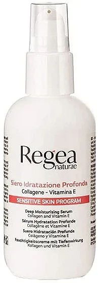 Regea Naturae Sensitive Skin Program Deep Hydration Serum With Collagen And Vitamin E Dubinski hidratantni serum za osetljivu kožu sa kolagenom i vitaminom E