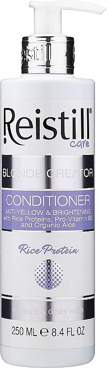 Reistill Blonde Creator Conditioner Regenerator protiv žutila za farbanu i plavu kosu