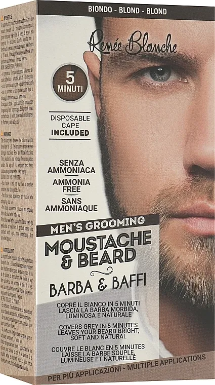 Renee Blanche Moustache &amp; Beard Coloring Boja za bradu i brkove