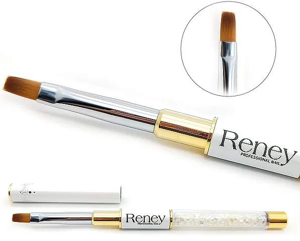 Reney Cosmetics Pro Flat AN04 Ravna kist za manikuru