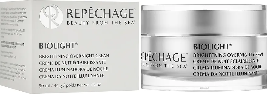 Repechage Biolight Brightening Overnight Cream Posvetljujuća noćna krema
