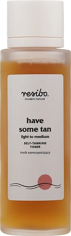 Resibo Have Some Tan! Natural Self-Tanning Toner Prirodni tonik za samotamnjenje