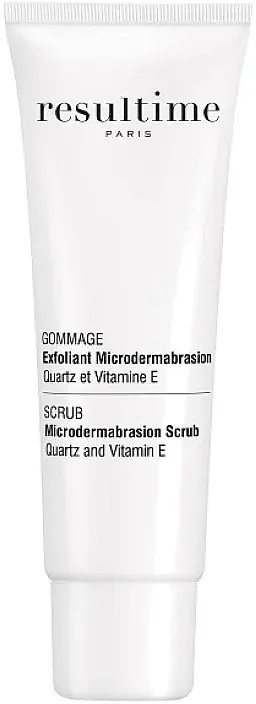 Resultime Micro-Dermabrasion Quartz Vitamin E Scrub Sredstvo za piling lica sa efektom zaglađivanja