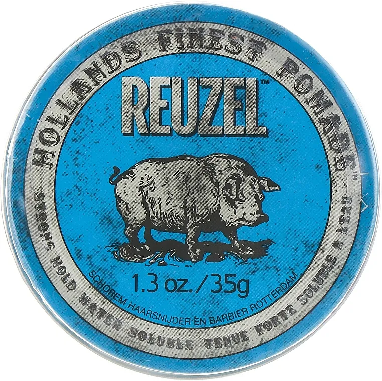 Reuzel Blue Strong Hold Water Soluble High Sheen Pomade Pomada za kosu