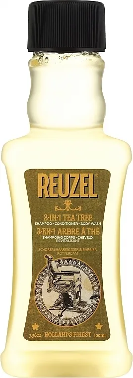 Reuzel Tea Tree Shampoo Conditioner And Body Wash Šampon 3u1