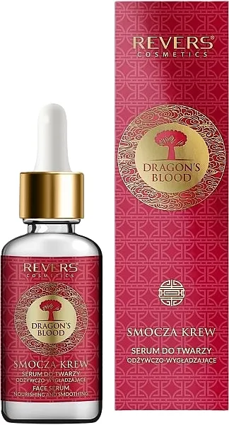 Revers Dragon's Blood Nourishing &amp; Smoothing Face Serum Hranjivi i zaglađujući serum za lice