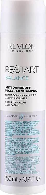Revlon Professional Restart Balance Anti-Dandruff Micellar Shampoo Šampon protiv prhuti