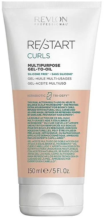 Revlon Professional ReStart Curls Multipurpose Gel-To-Oil Gel-ulje za kosu