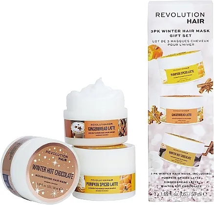Revolution Haircare Winter Hair Mask Gift Set (h/mask/3x50ml)