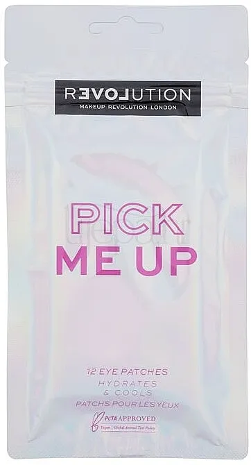 Revolution Pick Me Up Hydrates &amp; Cools Eye Patches Eye Mask Maska-flasteri za oči