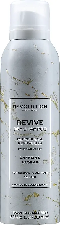Revolution Revive Refreshes &amp; Revitalises Dry Shampoo Suhi šampon za osvježenje i obnavljanje kose