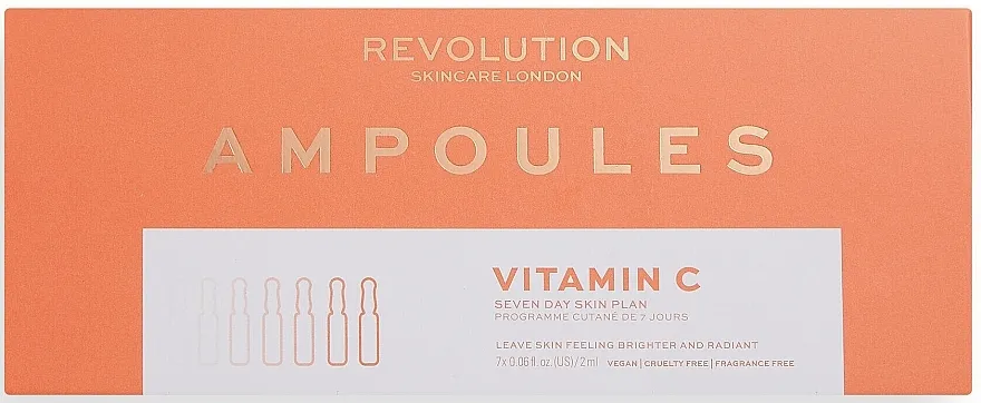 Revolution Skincare Illuminating Ampoules With Vitamin C Ampule za sjajniju i blistaviju kožu