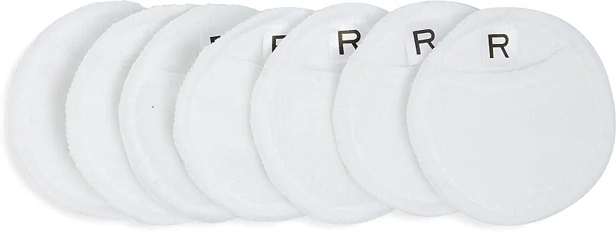 Revolution Skincare Recycled &amp; Reusable Cleansing Pads White Blaznice za čišćenje kože za višekratnu upotrebu, 7 kom, bele