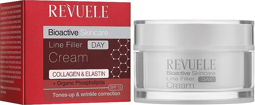Revuele Bio Active Collagen &amp; Elastin Line Filler Cream Dnevna krema-filer