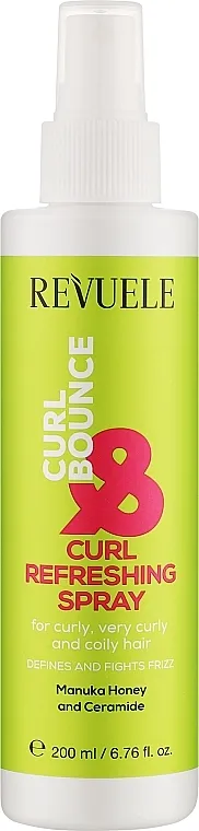 Revuele Curl &amp; Bounce Refreshing Spray Osvežavajući sprej za kovrdžavu kosu