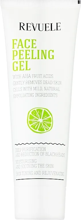 Revuele Face Peeling Gel with AHA Fruit Acids Gel za piling lica