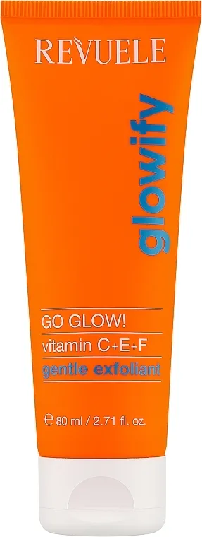 Revuele Go Glow! Gentle Exfoliant Vitamin C+E+F Piling za lice