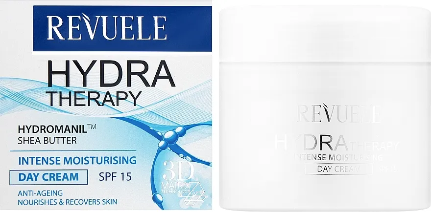 Revuele Hydra Therapy Intense Moisturising Day Cream SPF 15 Hidratantna dnevna krema