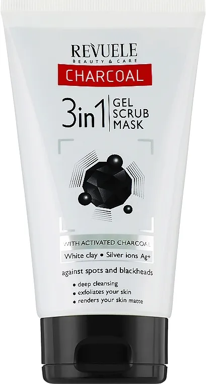 Revuele No Problem Gel Scrub Mask Sredstvo za čišćenje kože 3 u 1