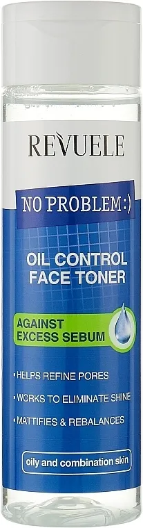 Revuele No Problem Oil Control Face Toner Toner za lice protiv prekomernog lučenja sebuma