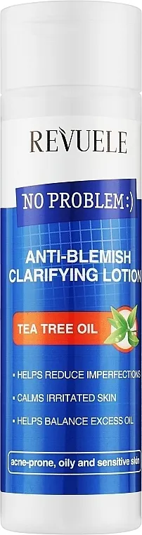 Revuele No Problem Tea Tree Oil Anti-Blemish Clarifying Lotion Balzam sa uljem čajevca