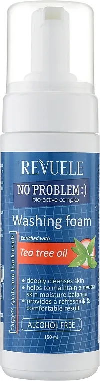 Revuele Revuele No Problem Washing Foam With Tea Tree Oil Pjena za umivanje s uljem čajevca