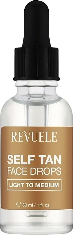Revuele Salf Tan Face Drop Light To Medium Kapi za samopotamnjivanje lica od svetlog do srednjeg tena
