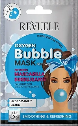 Revuele Smoothing Oxygen Bubble Mask Osvježavajuća zaglađujuća maska