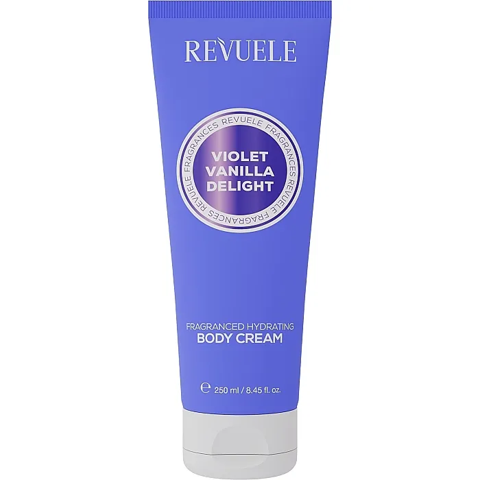 Revuele Violet Vanilla Delight Fragranced Hydrating Body Cream Parfimisana hidratantna krema za telo