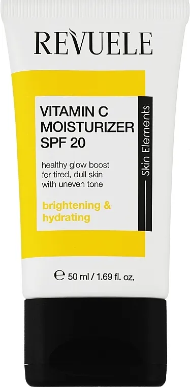 Revuele Vitamin C Moisturizer SPF 20 W7 Total Eclipse Eyeshadow Palette