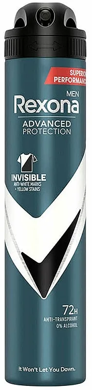 Rexona Advanced Protection 72h Antiperspirant Invisible Black &amp; White Antiperspirant u spreju