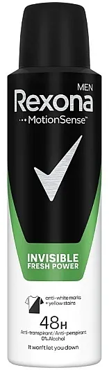 Rexona Antiperspirant Men Invisible Fresh Power Antiperspirant sprej za muškarce