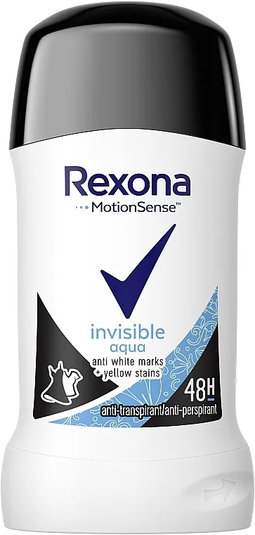 Rexona Antiperspirant Stick Invisible Aqua Dezodorans u stiku "Čistoća vode"